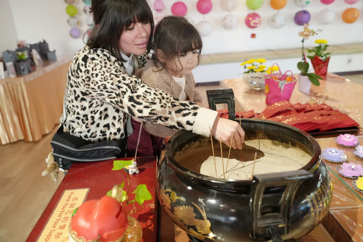 The Lunar New Year Celebration at Hsi Fang Temple